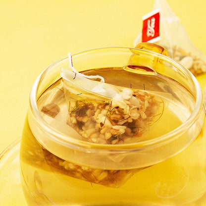 150g Corn Silk Tea Black Bean Tea Boxed Triangle Bag Black Bean Corn Healthy Tea