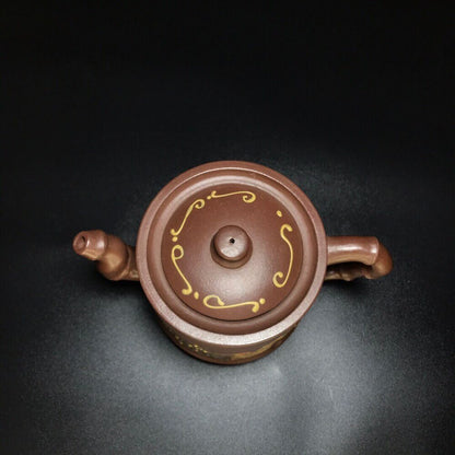 vintage chinese yixing purple clay teapot zisha ceremony teaware collection rare