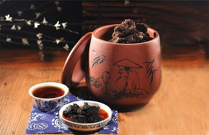 Organic Pu'erh Tea Pu'erh Flavor Tuocha Lose Weight Green Yunnan Mini Puer Tea Black-