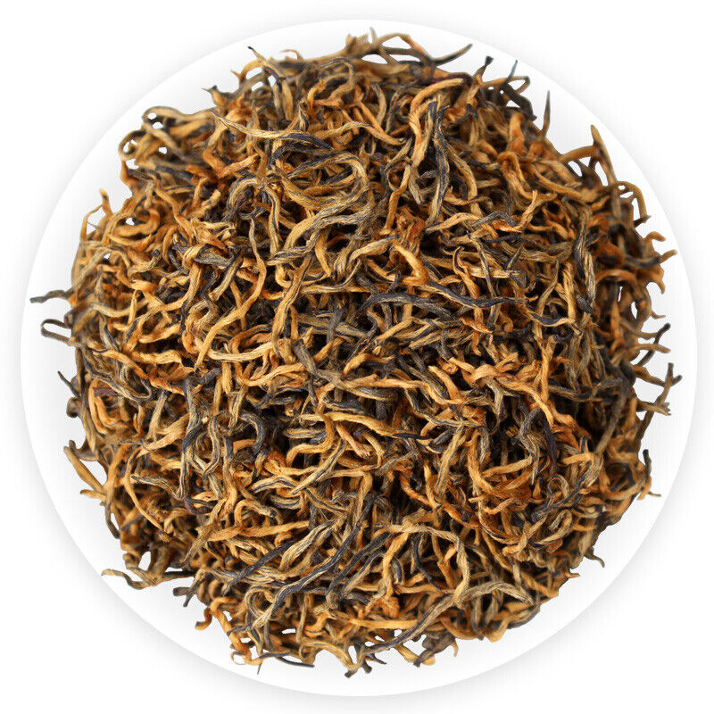 250g Organic Supreme Dianhong Golden Buds JIN SI Dian Hong Gold Yunnan Black Tea