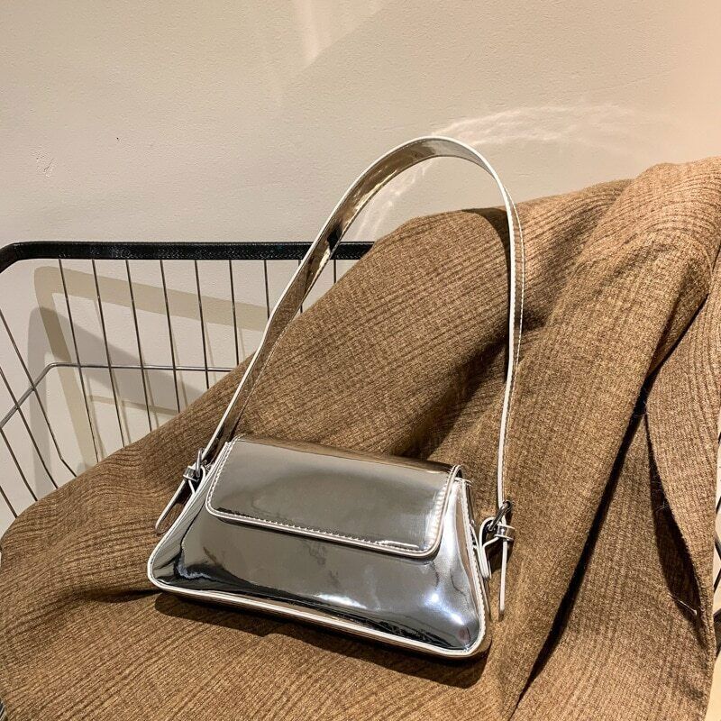 Women Bag Silver Shoulder Bags Party Clutches Lady Purses Handbag