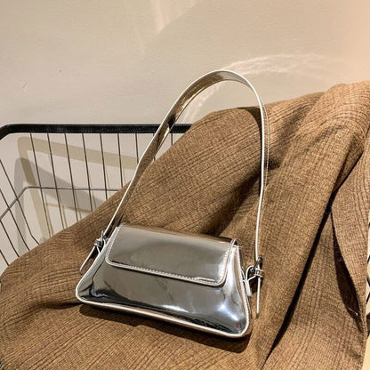 Women Bag Silver Shoulder Bags Party Clutches Lady Purses Handbag