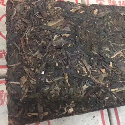 500g 2003 Songpinhao Old Puerh Raw Tea Brick Yunnann Aged Raw Pu'er Brick Tea