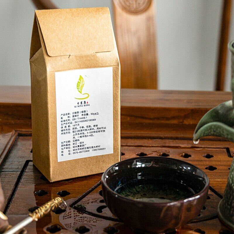 100g 2022/2023 Gunpower Green Tea Looss Leave with Chesnut Scent Zhu Cha Tea