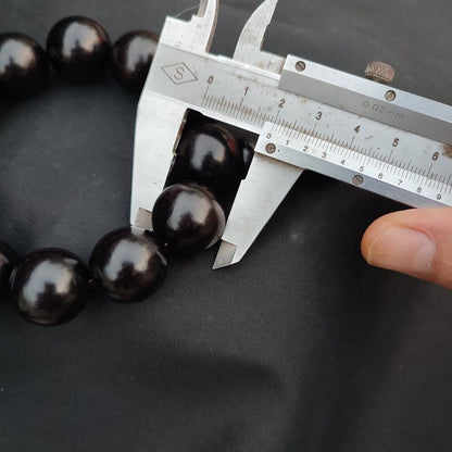 Purple sandalwood Buddhist Prayer Matching Mens Beaded Bracelets anxiety relief