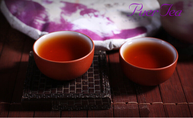 357g Yunnan Purple Bud Puer Old Tree Pure Material Black Tea Pu-Erh Tea Ripe Tea