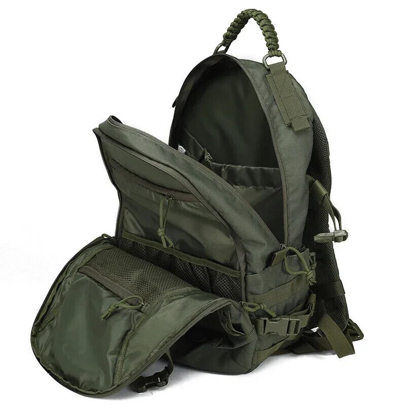 Man Military Tactical Backpack Outdoor Camping Sport Bag Army Molle Rucksack