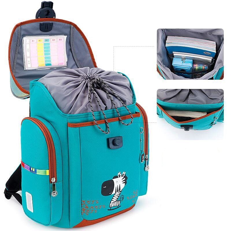 2023 New Kids School Bag Cartoon Backpack Boy Girl School Bags