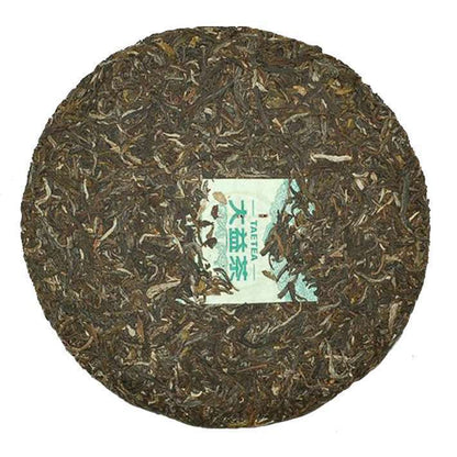 Dayi Spring of Menghai Raw Pu'er Tea TAETEA Shen Pu-erh Tea 357g Batch 201