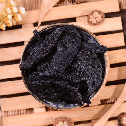 Shu Di Huang Rehmannia Root (Cooked) Chinese Foxglove Chinese Herbs 熟地黄