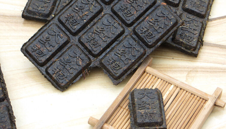 Mini Fujian Wuyi Da Hong Pao Wulong Tea Cake,Big Red Robe,,Rock Oolong Brick tee
