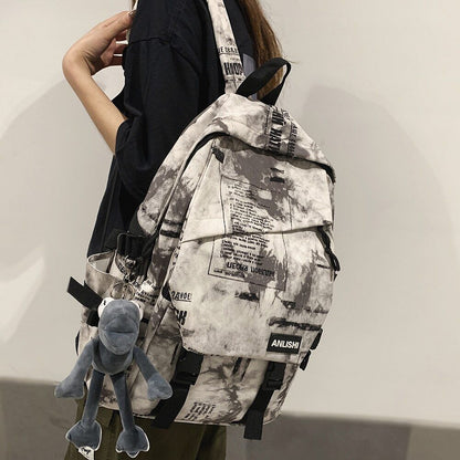 Ladies Men Boy School Bag Nylon Women Student Male Bags Travel