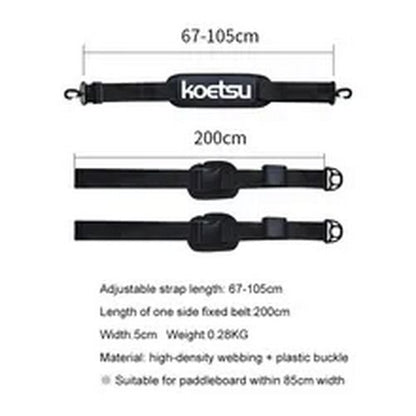 Portable Surfboard Shoulder Carry Sling Stand Up Paddle Board Carrier Adjustable