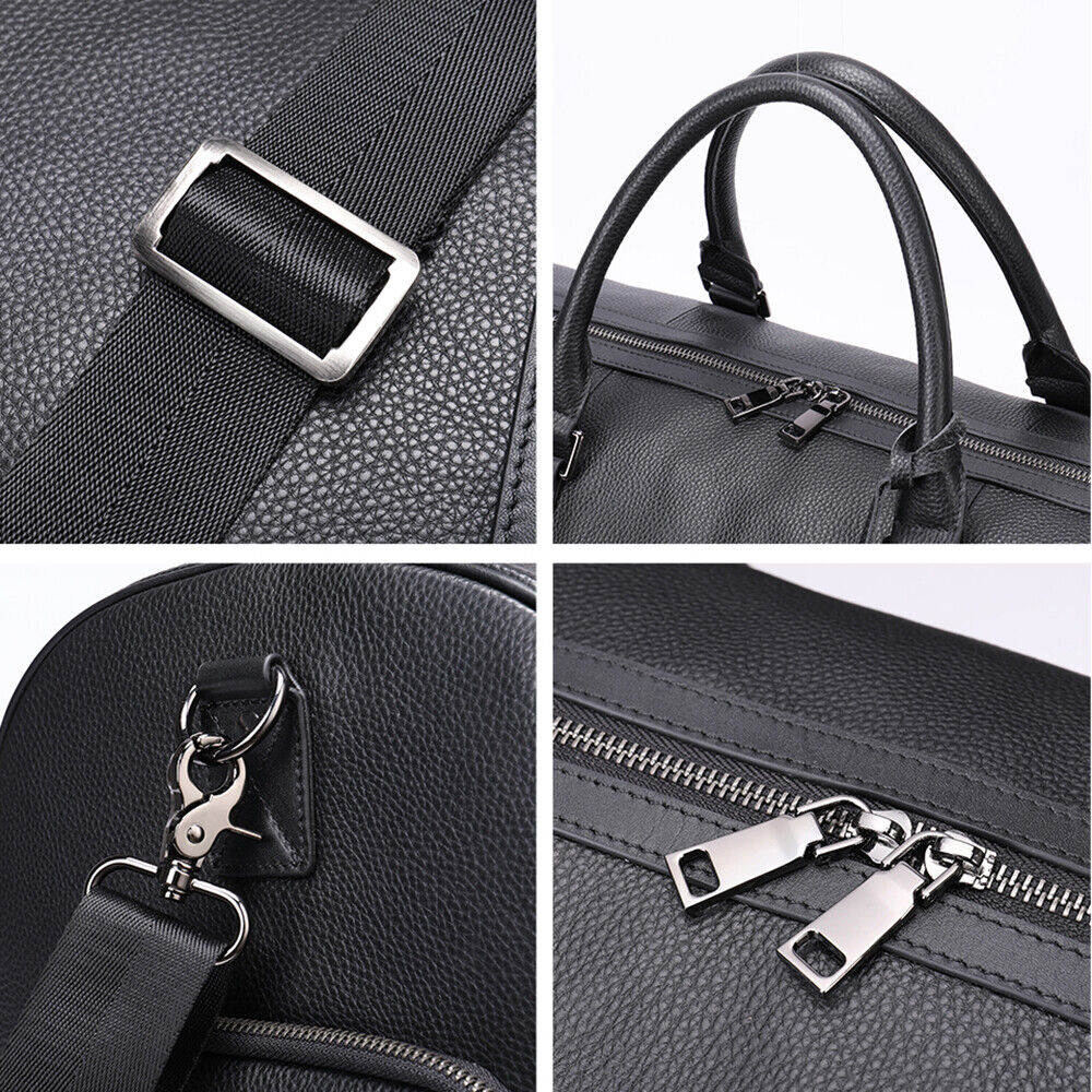 100%Genuine Leather Travel Bag Carry-on Hand Luggage Bags Shoulder Bag Big Totes