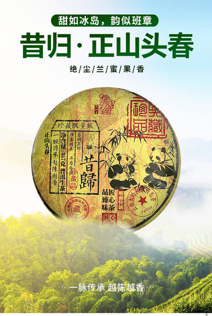 357g Yunnan Tea Tree King Puerh Tea Puerh Raw Tea Cake Xigui Raw Puerh Pu'er Tea
