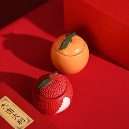 Ceramic Creative Tea Canister|Wedding Candy Storage Box