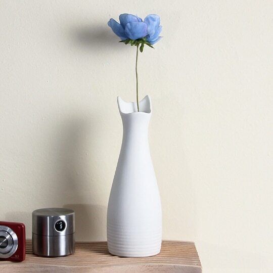 Nordic Style Cat Ear Ceramic Vase Modern Flower Vase(Flowers NOT Included)