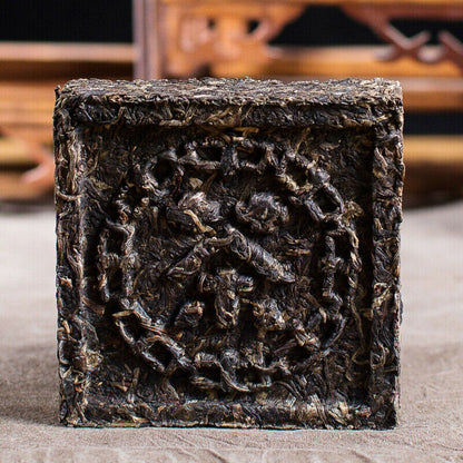 Yunnan CNNP Zhongcha Fulu Shouxi Pu'er Puer Puerh Tea Square Brick 100g