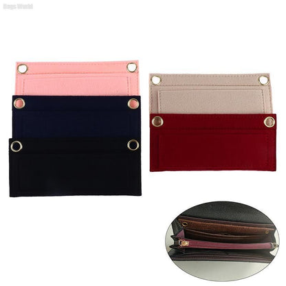 Bag Luxury Insert Organizer Chain Crossbody Bag Handbag Inner Cosmetic Red Black