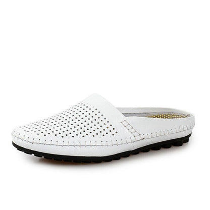 Men Sneakers Genuine Leather Loafers Mens Shoes Slippers Men Shoes