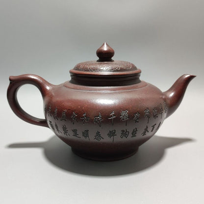 Vintage Chinese Yixing Purple Clay Teapot Zisha Ceremony Teaware Collection Rare