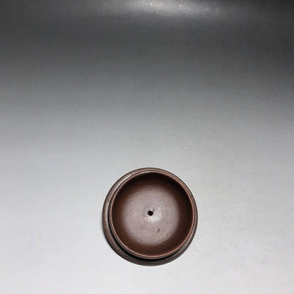 vintage chinese yixing purple clay teapot zisha ceremony carving Collectible art