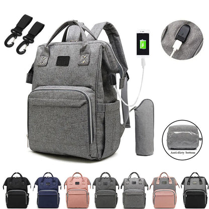Nappy Backpack Bag Mummy Bag Mom Baby Outdoor Travel Bags Baby Care