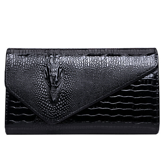 women Chain bag handbag cluth faux Leather Evening Shoulder Bag