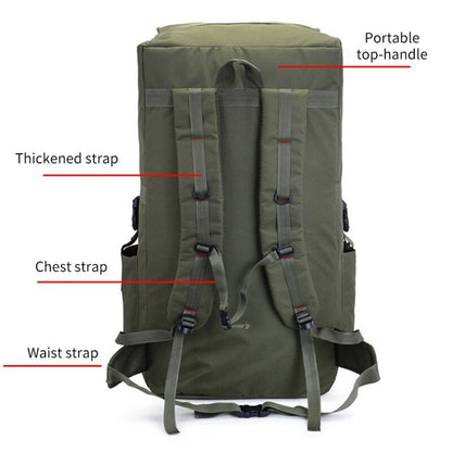 Men Hiking Bag Camping Backpack Army Travel Rucksack Tactical Bags Luggage Bag