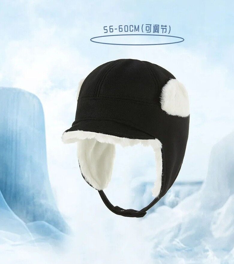 Women Winter Hats Faux Leather Wind-Proof Thick Warm Fleece Lining Baseball Caps
