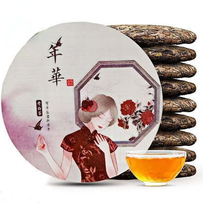 350g Fuding White Tea Shoumei Premium White Tea Cake Organic Old Tree White Tea