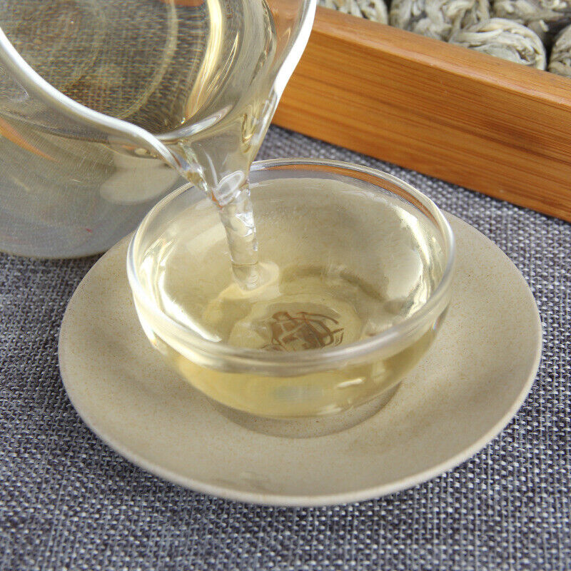 2023 Yunnan High Mountain Old Tree White Tea Handmade Yue Guang Bai Dragon Pearl