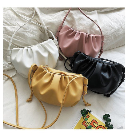 Retro Messenger Cloud Bag Crossbody Shoulder Tide Handbag Clutch Pouch Versatile