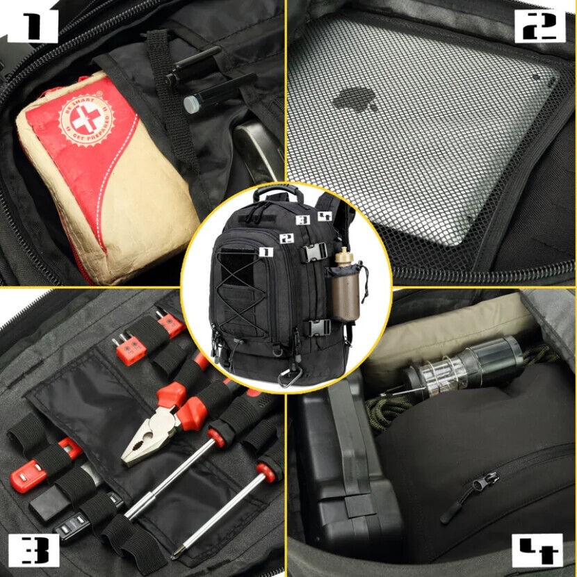 60L 25L Tactical Backpack Men Travel HikingTrekking Outdoor Bag Men's Backpacks