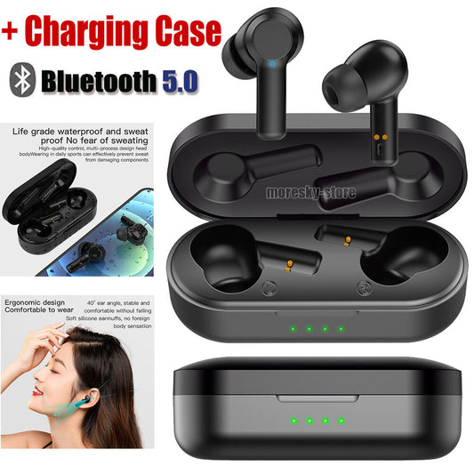 For Samsung Galaxy A11 A12 A13 A14 Wireless Earbuds Stereo Bluetooth Headphones