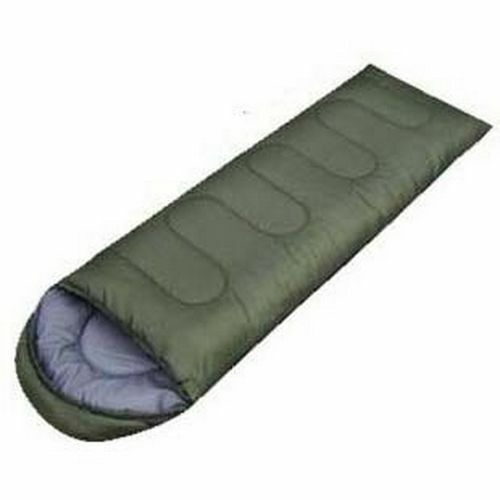 Camping Sleeping Bag Adult Hooded Spring Summer Autumn Outdoor Cotton Polyester