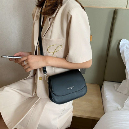 Crossbody Bags for Women Solid Wild Flap Shoulder Bag Small Handbags and Purses
