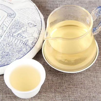 357g Raw Pu'er Tea Cake Ancient Tree Puerh Shengcha Xiaohusai Pu-erh Green Tea