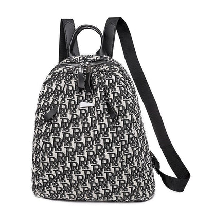 Letter Backpack Oxford Canvas Purse Traveling Small Bags Cute Backpack Polyester