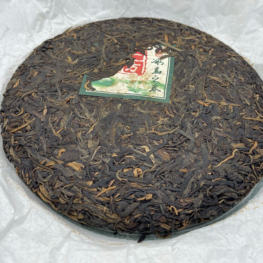 Pu'er Tea, 2009, Ice Island Spring Iceland Spring, 357 grams, raw