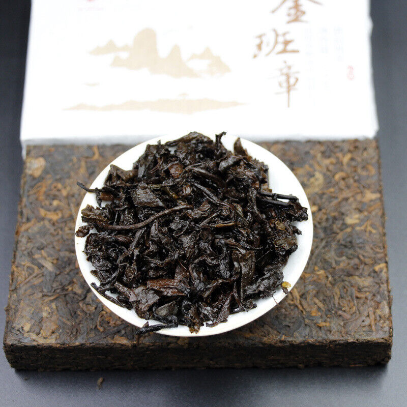 200g Yunnan Brick Tea Panzhang Puerh Tea Brick Menghai Ripe Tea Pu Black Tea