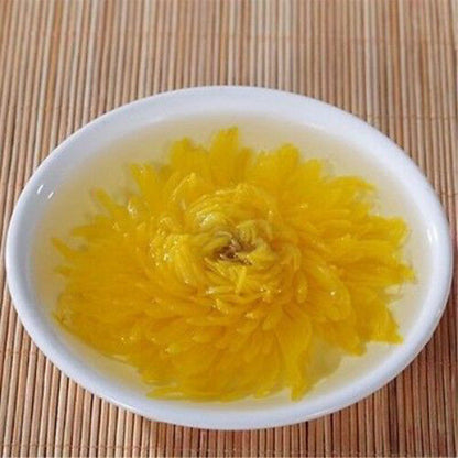 4Pcs Gold Huang Ju Chrysanthemum a Large Cup of Organic Chrysanthemum Herbal Tea