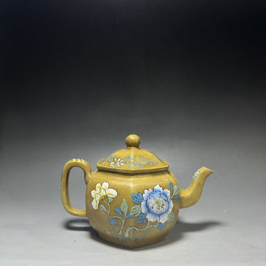 vintage chinese yixing purple clay teapot zisha ceremony teaware collection rare