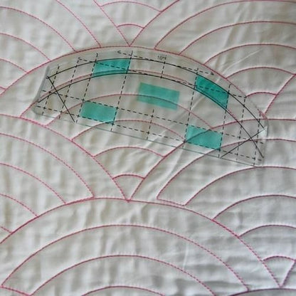 Quilting Ruler Free Motion Essentials Template Sewing Machine Template Patchwork