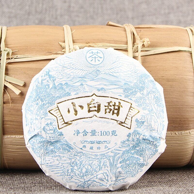 Xiao Bai Tian Bai Cha Alpine Old Tree Tea 2021 Yunnan White Tea White Tea 100g-