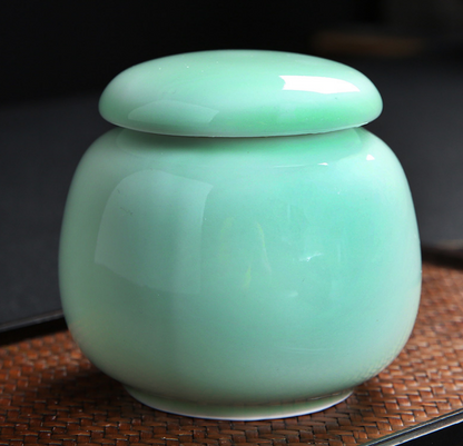 Tea pot ceramic sealed pot Kung Fu tea set storage pot