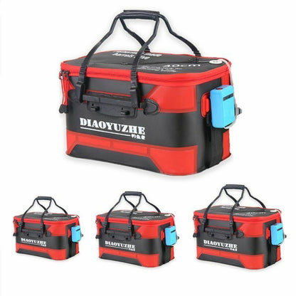 Fishing Bag Thicken Folding Bucket Portable Live Box Storage Outdoor Waterproof