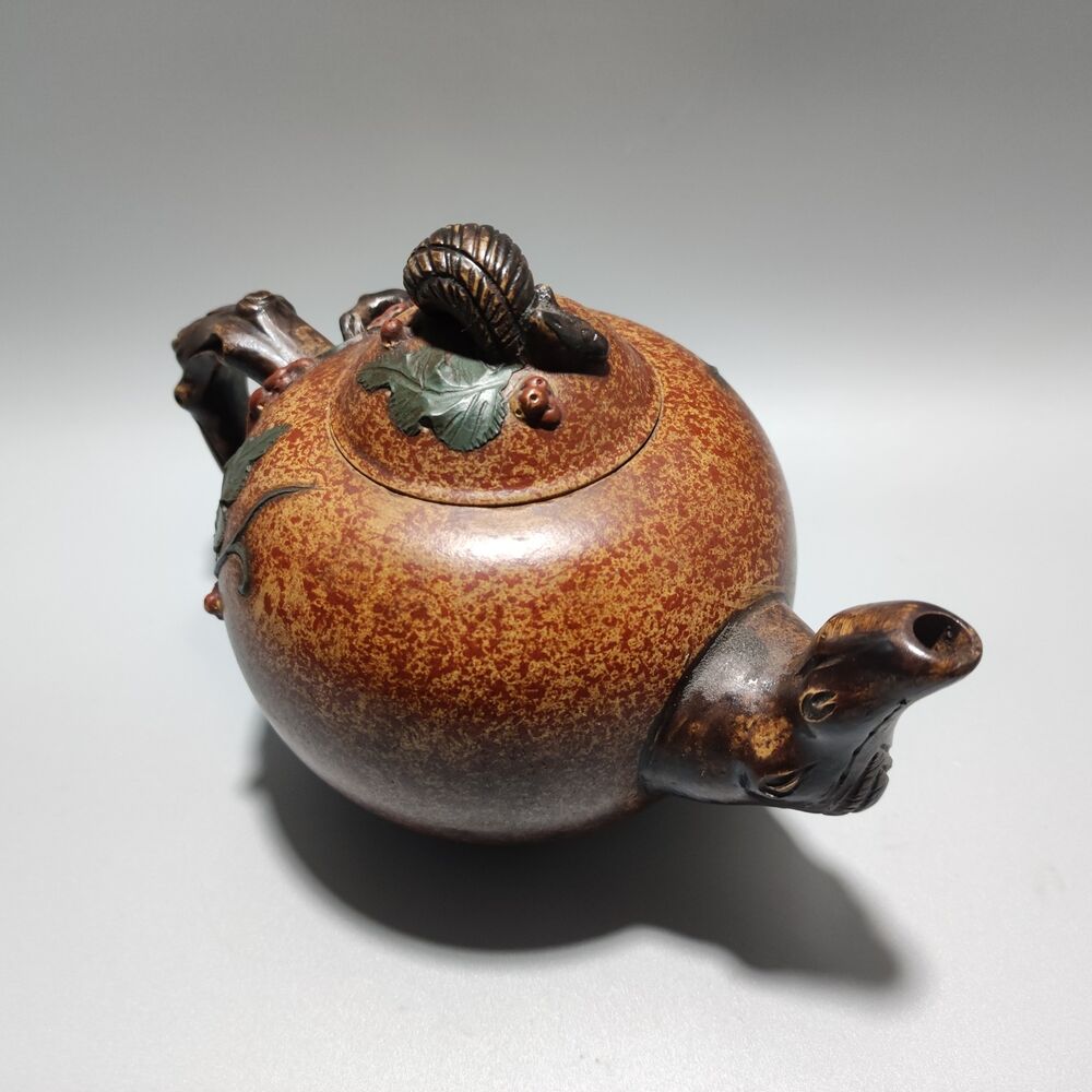 Vintage Chinese Yixing Purple Clay Teapot Zisha Ceremony Teaware Collection Rare