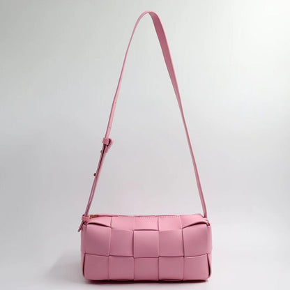 Top Cow Leather Women's Bag, Handmade Weaving Desinger Shoulder Bags
