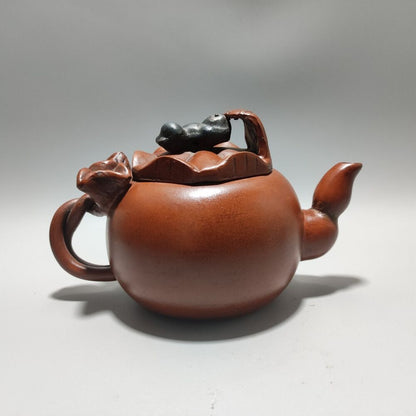Vintage Chinese Yixing Purple Clay Teapot Zisha Ceremony Teaware Collection Rare